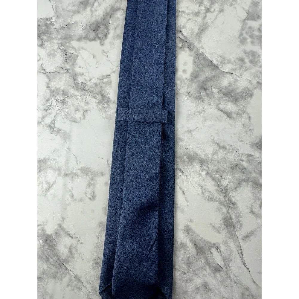 Club Monaco New York Clip On Neck Tie Navy Blue One Size